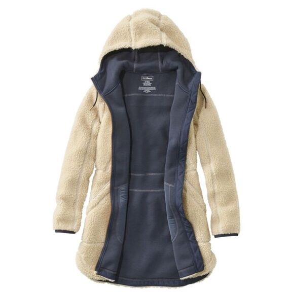 L.L.Bean Mountain Pile Fleece Coat - Picture 5 of 11